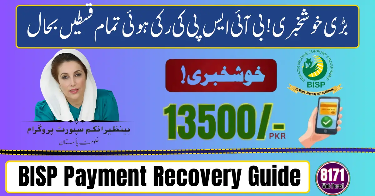 BISP Payment Recovery Guide 2026
